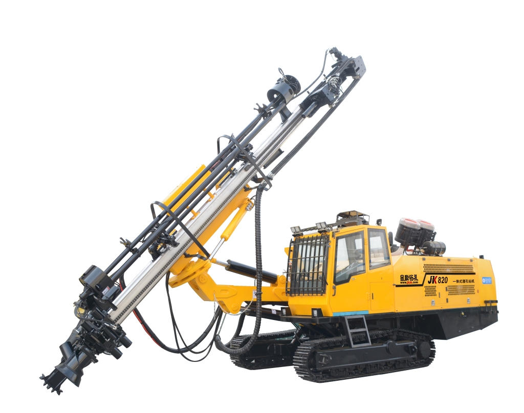 JK820系列一體式全液壓潛孔鉆機(jī)